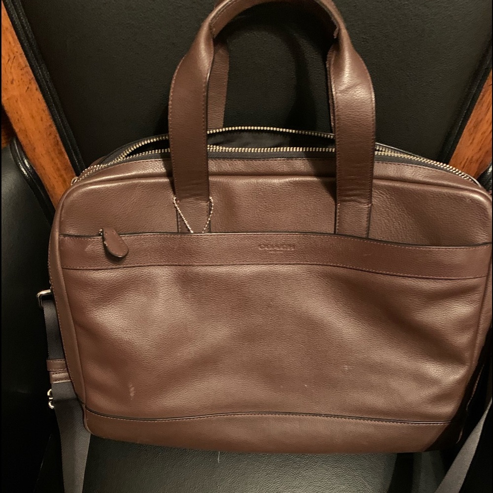 Coach Leather Briefcase